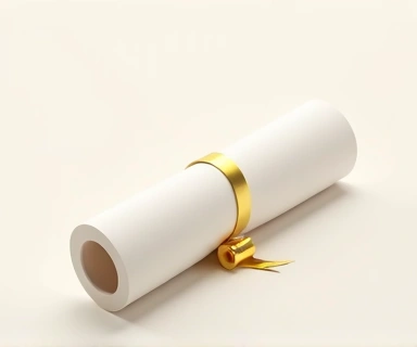 Collage of a diploma scroll representing certification