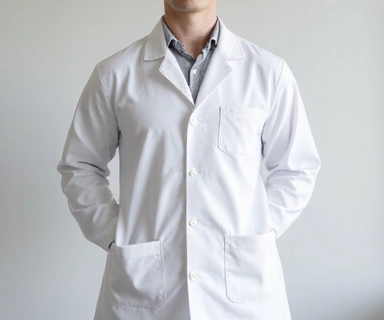 Collage of a person in a lab coat representing scientific approach