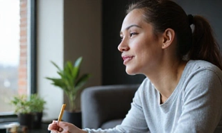 A person taking notes while listening intently during an online video call, representing personalized attention and a tailored approach to health.